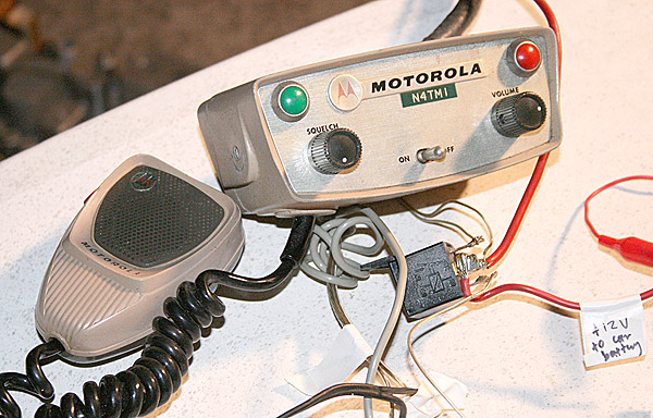 Motorola control head